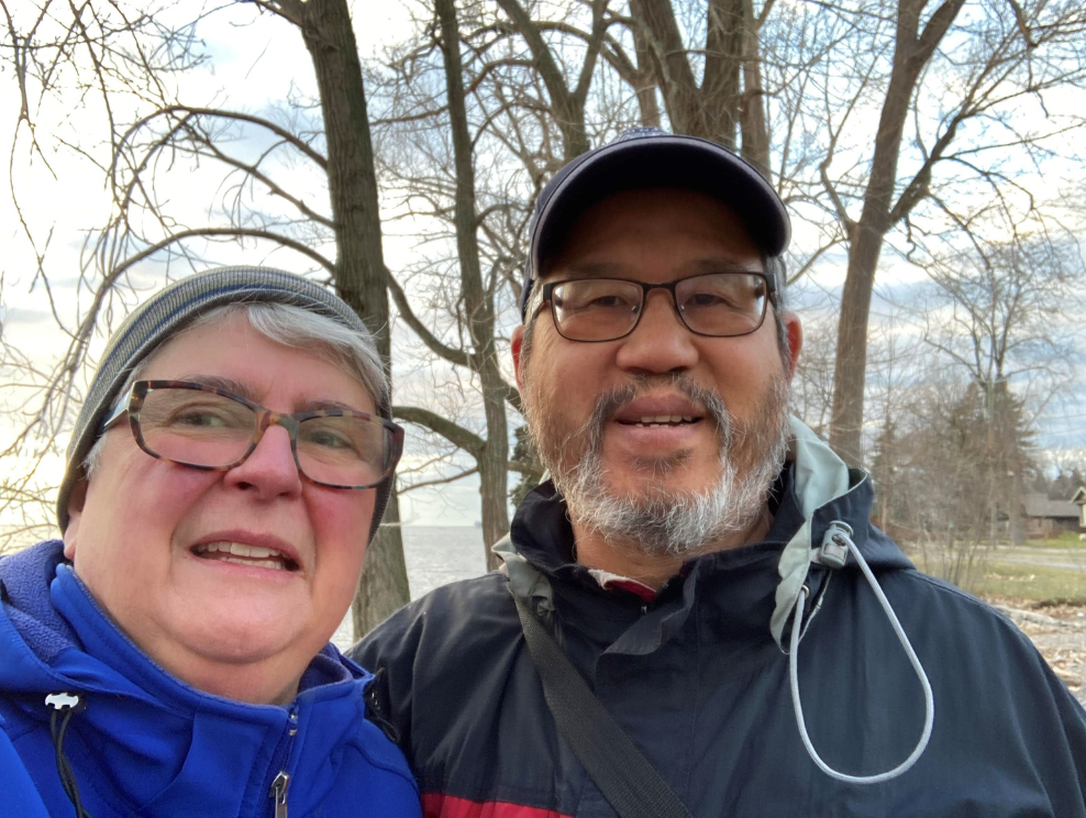 Federal Retirees members Peter Chen and Monique Loiselle.