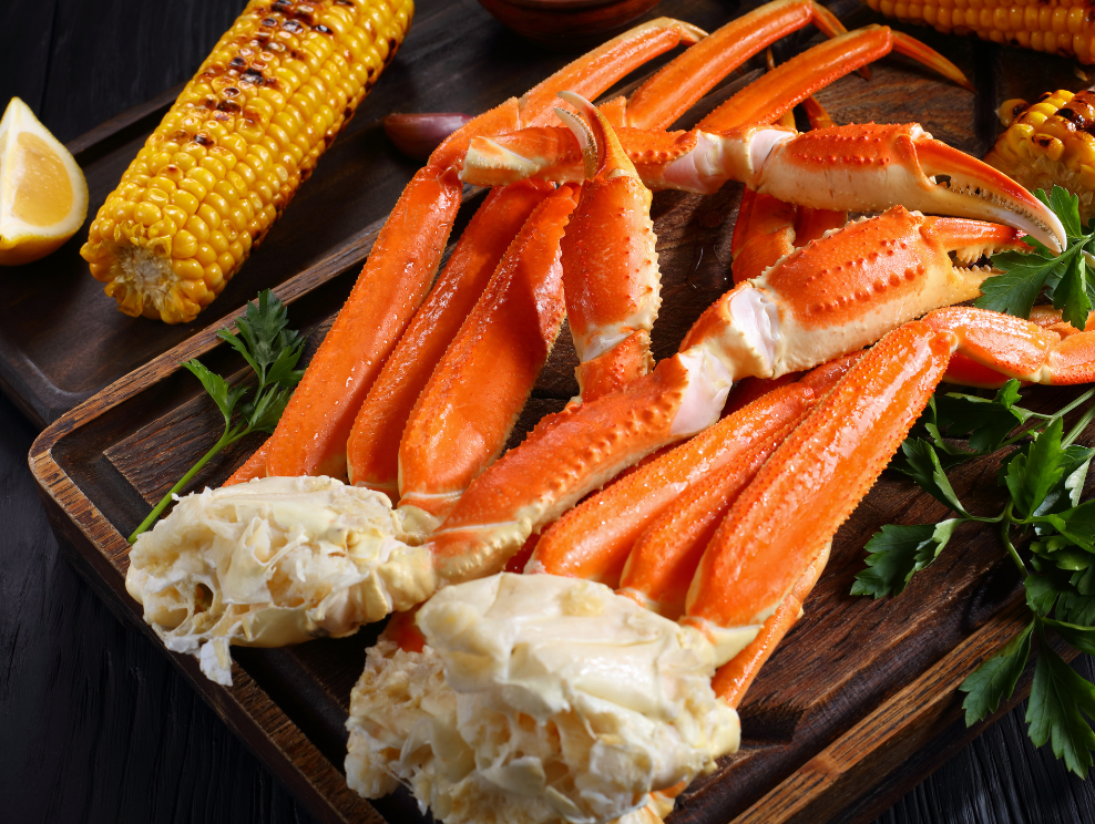 Snow crab legs.
